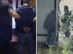 Nagrany, jak zaczepia dziewczynki i obnaża się za przystankiem w Warszawie. 36-letni Azerbejdżanin zatrzymany przez policję