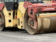 Asfaltowanie kolejnego odcinka Grójeckiej. Zmiany dla kierowców i komunikacji