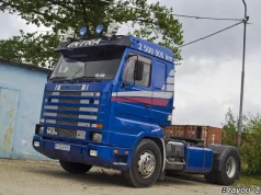 2,5 mln kilometrów i około 2100 wykonanych tras – Scania 143H z firmy Intra