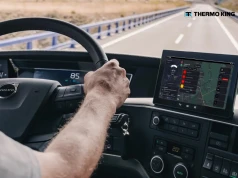 Sterowanie agregatem na wspólnym ekranie z radiem – Thermo King i Volvo Trucks