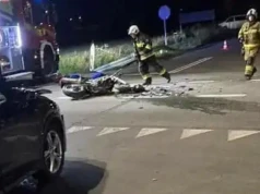Nie ustąpiła pierwszeństwa, motocyklista w szpitalu