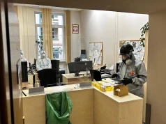Niezidentyfikowana przesyłka w Starostwie – ćwiczenia służb ratowniczych
