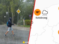 Idzie gwałtowne tąpnięcie w pogodzie. Te regiony będą dziś skąpane w obfitym deszczu