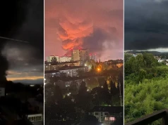 Czarne niebo nad Soczi. Zmasowany atak Ukrainy, płonie skład ropy naftowej