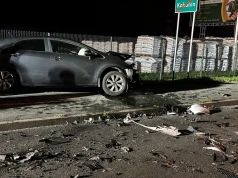 Czołowe zderzenie na DK12 w Niedźwiadach. 4 osoby – w tym dzieci – trafiły do szpitala