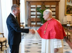 Leon XIV przyjął prezydenta Łotwy. Rozmowy o wojnie na Ukrainie