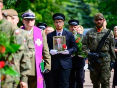Ostatnie pożegnanie por. Józefa Przedpełskiego ps. „Sławek”