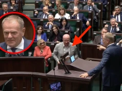 Poseł PiS wyskoczył pod mównicę i krzyczał do Tuska. Wymowna reakcja premiera! „Znacie go?”
