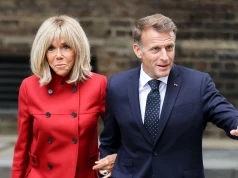Brigitte Macron zachwyciła w czerwonym garniturze. Lekcja stylu w Londynie