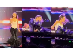 Niebezpieczny incydent na koncercie Sanah na PGE Narodowym! Artystka zaliczyła upadek na śliskiej scenie