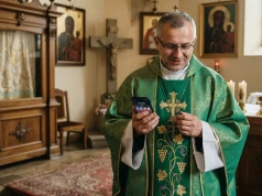 O smartfonach na Mszy świętej