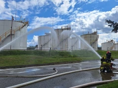 Cieszyn: Strażacy ćwiczyli w PPG | ZDJĘCIA