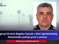 Zaginął 54-letni Bogdan Pączek z Woli Zgłobieńskiej. Rzeszowska policja prosi o pomoc