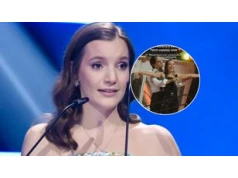 Sanah na oczach tysięcy wskoczyła w ramiona męża. Odtworzyli ikoniczny moment z "Titanica"
