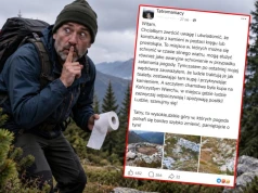 Turyści zamieniają Tatry w ogromną toaletę. Internauta: "Ludzie, szanujmy się"