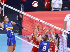 Polska - Włochy. Skrót meczu reprezentacji siatkarek w półfinale mistrzostw Europy (WIDEO)