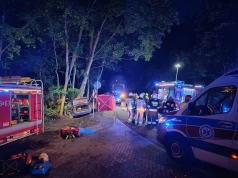 Pięć osób w samochodzie, tragiczny finał. Auto wypadło z drogi i uderzyło w drzewo