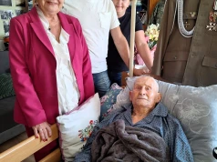 Kapitan Tadeusz Lutak „Pancerz” skończył 109 lat. Życzenia złożyła mu wojewoda podkarpacki