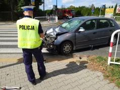 Z ostatniej chwili: Czechowice: Czołówka motocyklisty i osobówki. Lądował śmigłowiec LPR