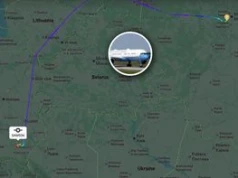 Z Moskwy prosto do Rzeszowa. Było widać go na radarach
