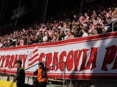 Tak kibice Cracovii dopingowali "Pasy" na meczu z Górnikiem