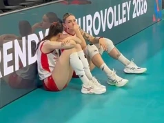 Łzy polskich siatkarek po porażce z Serbią. Medal ME 2026 nie dla Polek (WIDEO)
