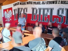 Skazany za zabójstwo, dziś idol skrajnej prawicy. Jego obecność w regionie zakończyła się awanturą