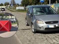 Tragiczny wypadek na ul. Powstańców Wielkopolskich w Ciechanowie. Jedna osoba nie żyje