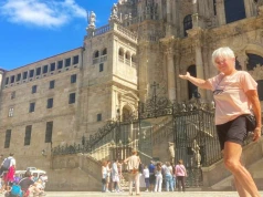 Pani Maria pokonała 3,5 tys. km dla Laury. Dotarła do Santiago de Compostela