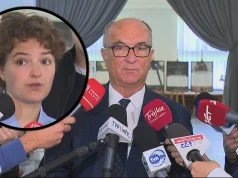 Aktywistka przerwała konferencję Czarzastego. "Ogarnijcie klimat"