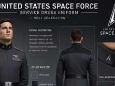 Trump pokazał nowe mundury Sił Kosmicznych i się zaczęło. "Miks Star Wars i Star Treka"