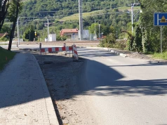 Przebudowa skrzyżowania w Marcinkowicach. Widać koniec na horyzoncie
