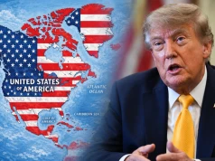Donald Trump idzie coraz dalej. Pokazał nową mapę