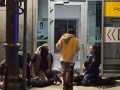 Dwaj pijani Amerykanie zaczepiali ludzi na Wrocławskiej w Poznaniu. Nieoficjalnie: to żołnierze. Są nagrania