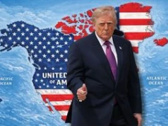 Skandaliczny wpis Trumpa. Pokazał Amerykę Północną jako część USA
