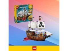 Promocja na LEGO Legendarny Statek Piracki w Media Expert. Model Creator 3w1 już za 289 zł!