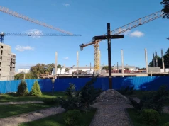 Na dawnym katolickim cmentarzu w Mińsku wznoszony jest kolejny budynek