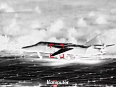 Ukraina pokazał atak na lotnisko na Krymie. Dron trafił bombowiec Su-24