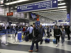 To był wyjątkowo ruchliwy świąteczny weekend na chicagowskich lotniskach