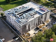 Nowa siedziba sądu wyłania się spod rusztowań. Na budowę przeznaczono blisko 85 mln złotych