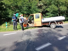 Wypadek w Emanuelinie (gmina Czarnożyły) na DK 45. Są utrudnienia w ruchu