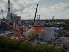 500-tonowy dźwig nad silosami biomasy. Fortum przebudowuje elektrociepłownię w Częstochowie