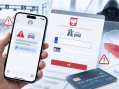 Dostałeś SMS o mandacie? Oszuści podszywają się pod e-TOLL