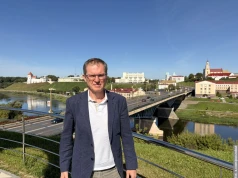 Andrzej Poczobut wrócił na Białoruś. „Warunki są bardzo trudne, ale to nie oznacza, że należy rezygnować”