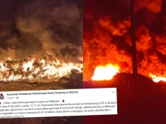 Wilków: znowu płonie składowisko opon, wójt podejrzewa podpalenie