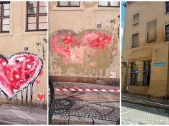 „Rzepicha” już bez serca. Właściciel zabytkowej kamienicy zlecił mycie