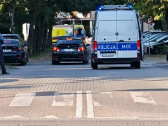 Dramatyczny poranek na al. Piłsudskiego. 16-letni rowerzysta w szpitalu