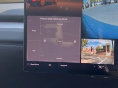 Tesla Cybercab nie ma kierownicy, ale może być sterowana z poziomu dotykowego ekranu