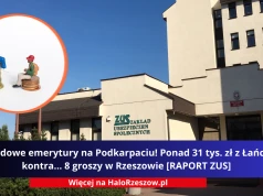 Rekordowe emerytury na Podkarpaciu! Ponad 31 tys. zł z Łańcuta kontra... 8 groszy w Rzeszowie