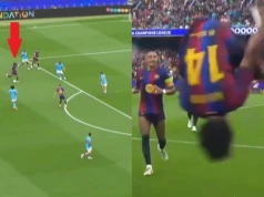 Cudowny gol, a potem taka cieszynka. Zwariowana reakcja Barcelony